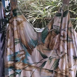 Vintage beaded tropical dress